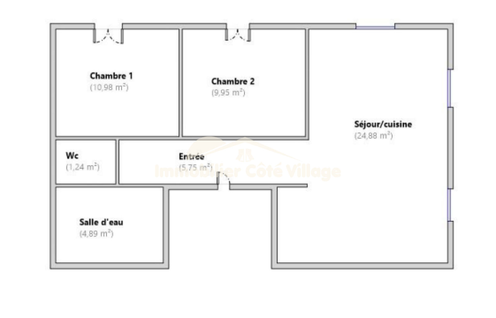 Image_, Appartement, La Turbie, ref :RJVAP30001146